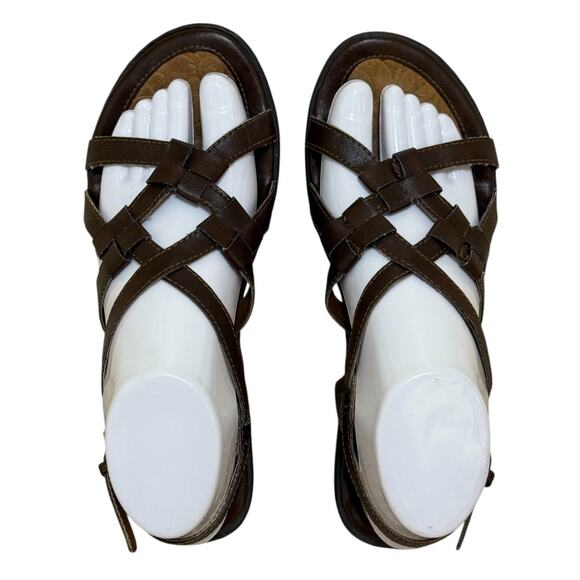 Not For Sale BOC Born Concept Sandals Women‎ 7 Brown Kesia Leather Strappy - Picture 3 of 9